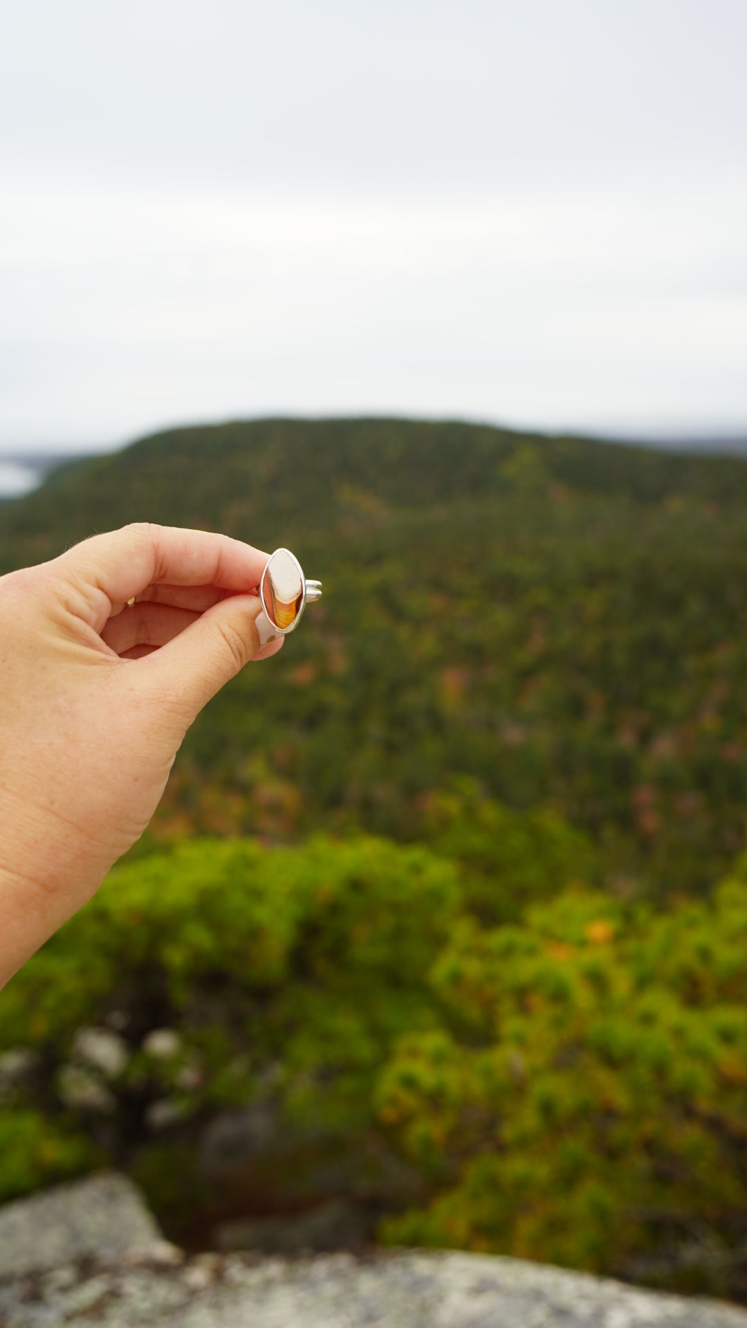 Polychrome Jasper Ring, size 6.5