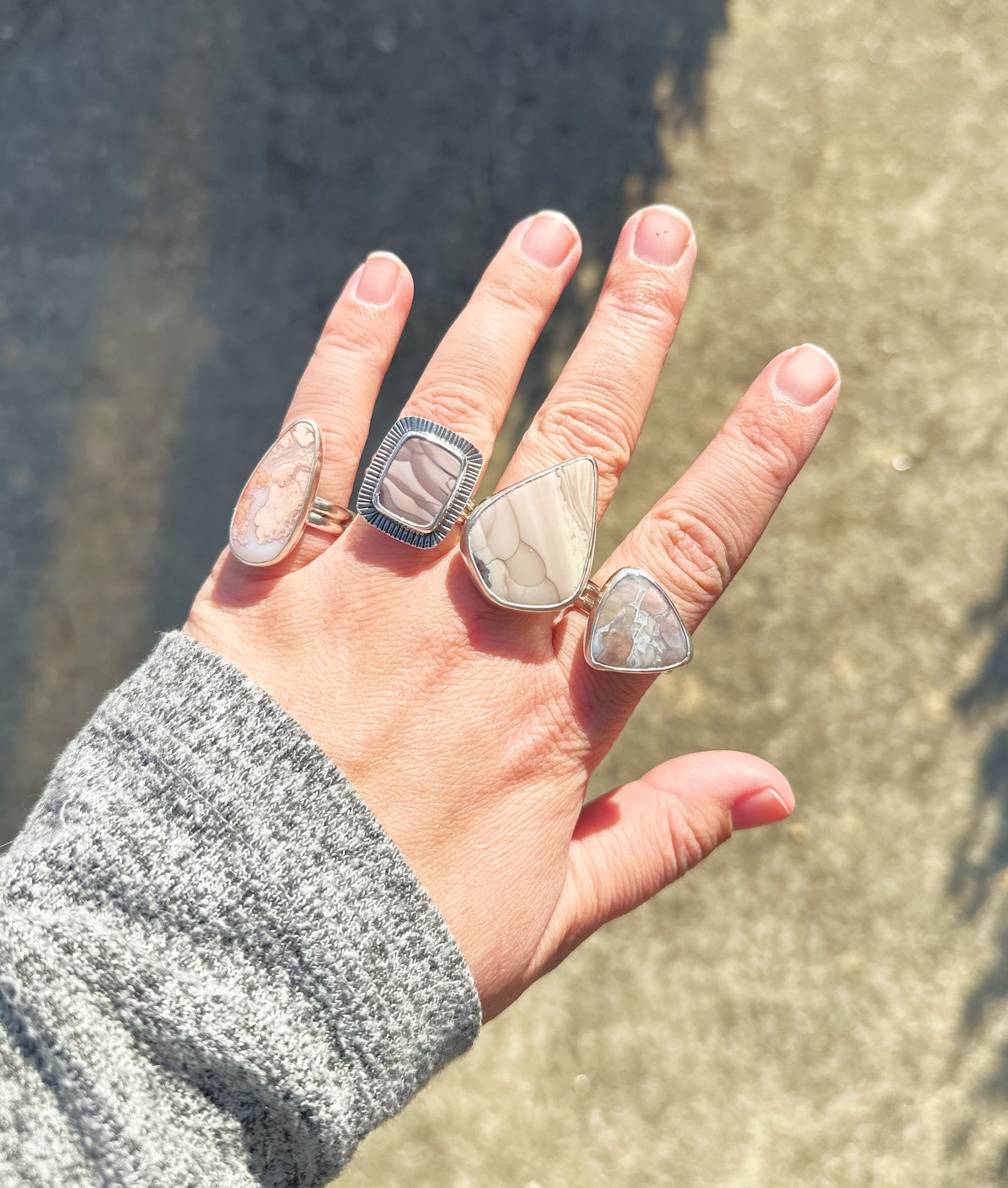 Willow Creek Jasper ring, size 8