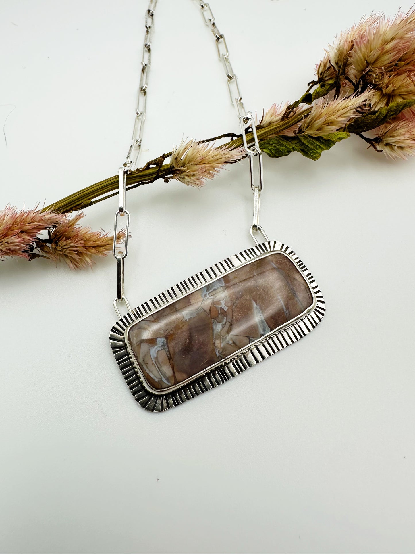 McDermitt Brecciated Jasper Necklace