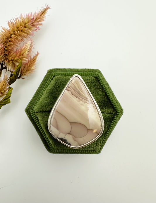 Willow Creek Jasper ring, size 8