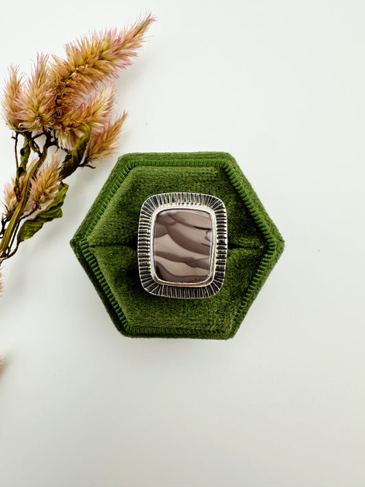 Willow Creek Jasper ring, size 7