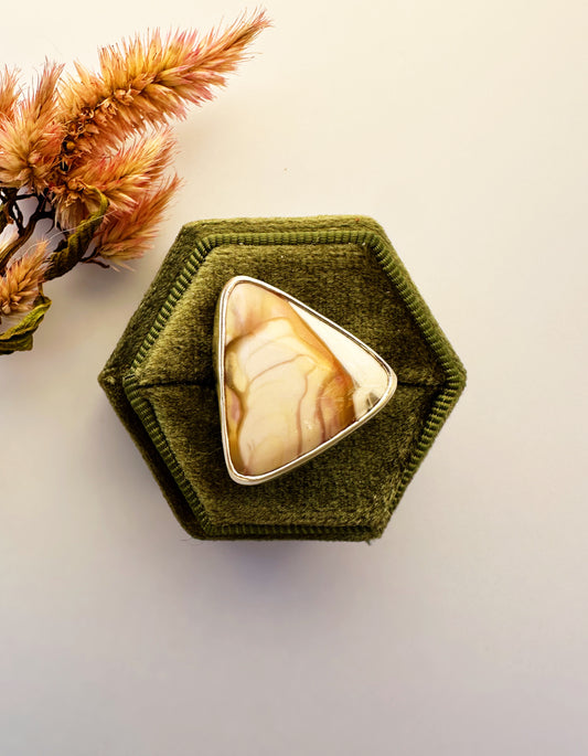 Willow Creek Jasper Ring, Size 7.5