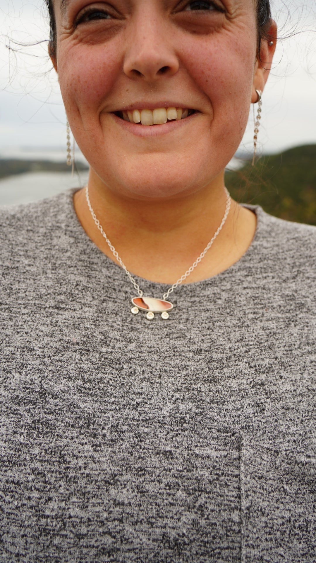 Polychrome Jasper Necklace #1