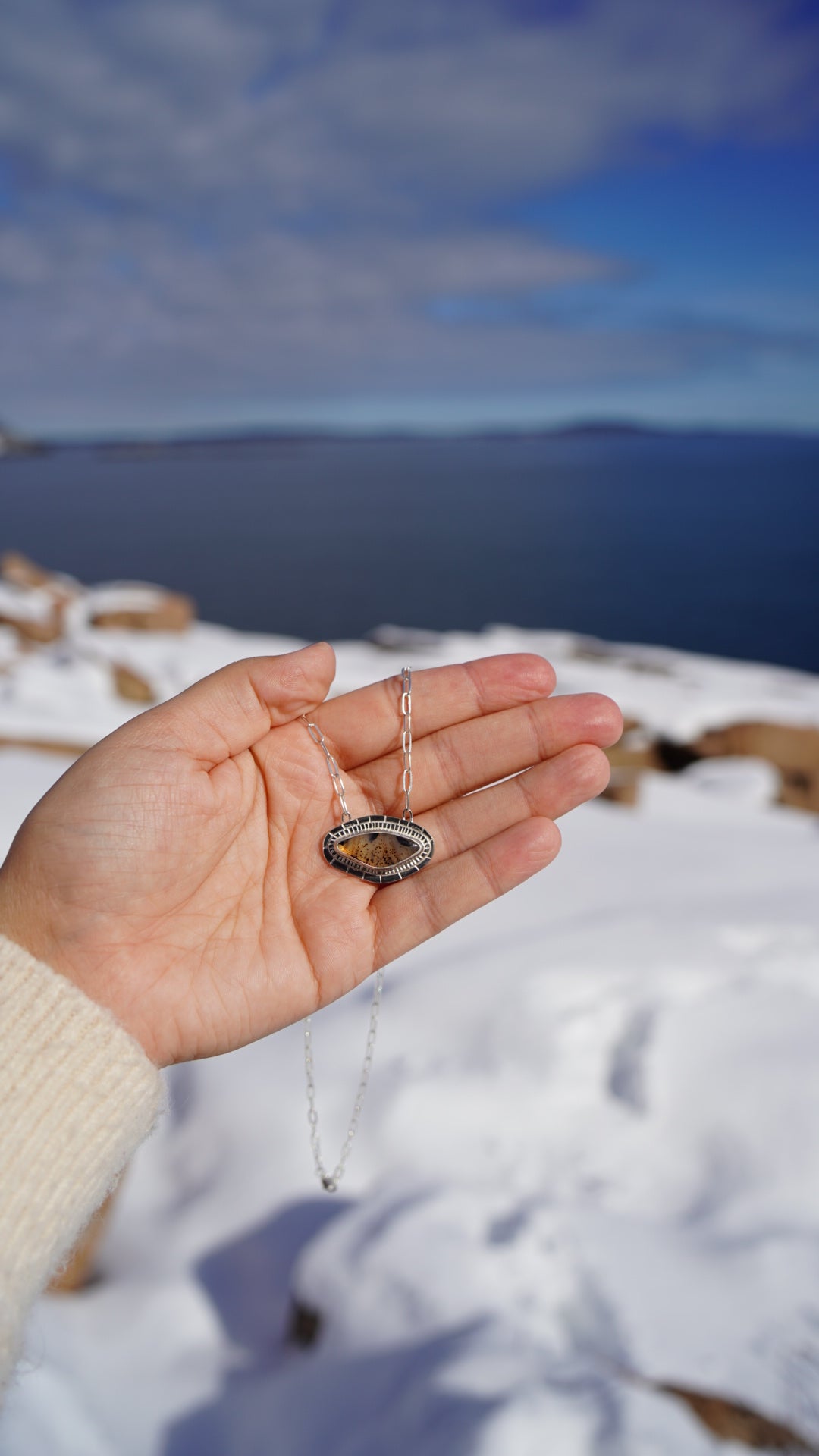Montana Agate Necklace