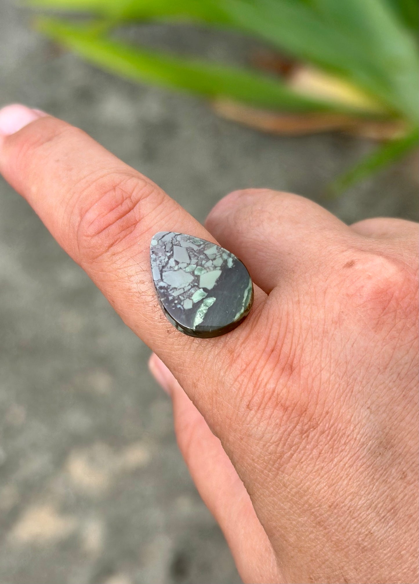 Custom imperial jasper ring: pre-order