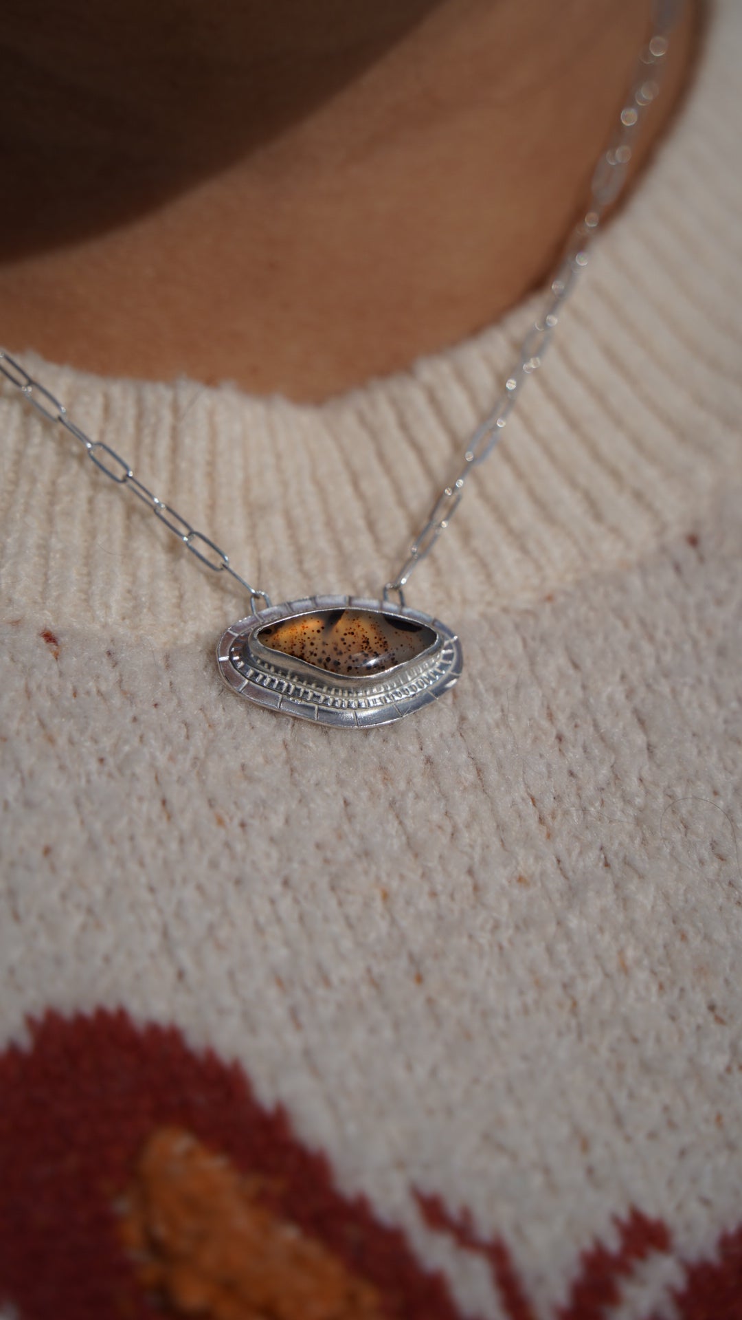 Montana Agate Necklace